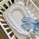 Baby Nest cu doua fete alb-albastru (4)